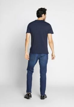 Pier One 4 PACK - T-Shirt Basic - Black/white/blue -Pier One Store 0ca3960a59ed4451aec4ebc371a3d206