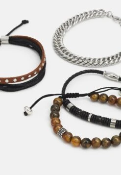 Pier One 4 PACK - Armband - Silver-coloured 8 Pier One 4 PACK - Armband - Silver-coloured -Pier One Store 160a55536e024fbc8ff5de3525191522