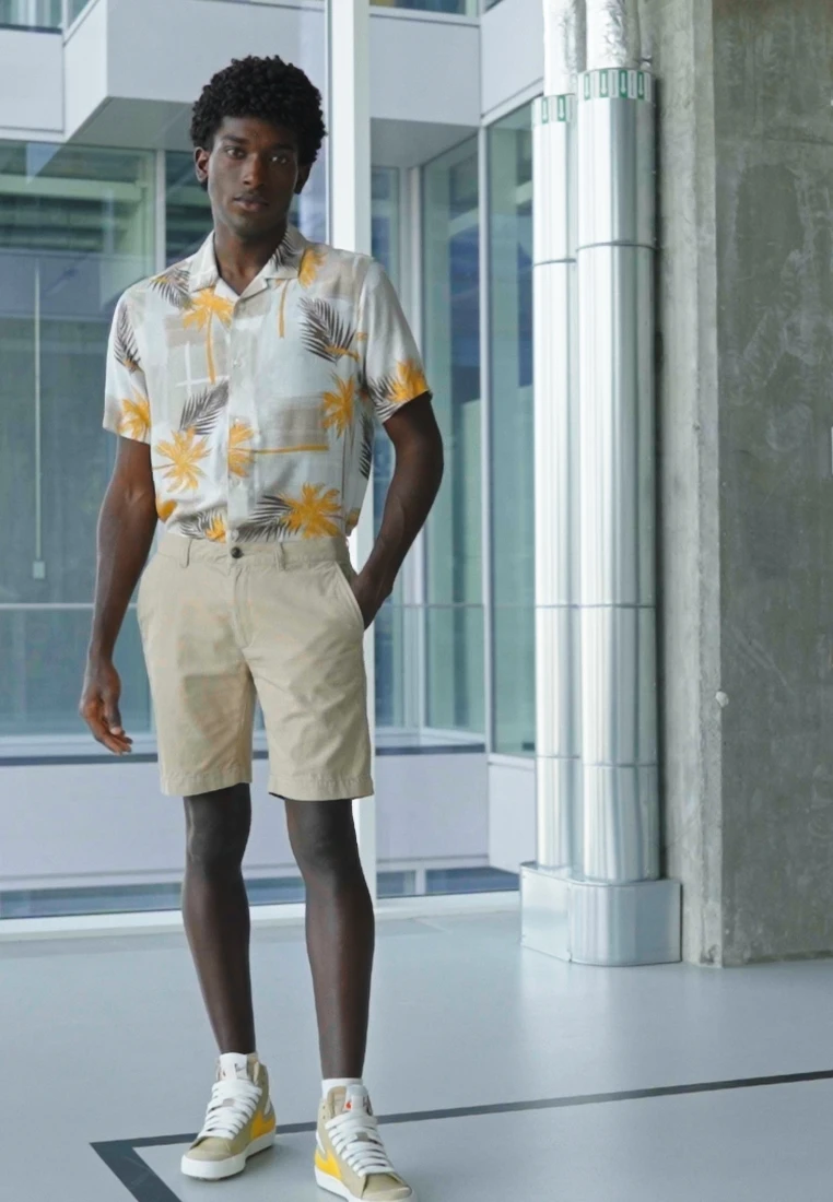 Pier One 2 PACK - Shorts - Dark Blue/tan 2 Pier One 2 PACK - Shorts - Dark Blue/tan – Bild 2