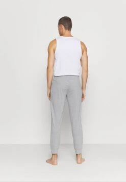 Pier One 2 PACK - Nachtwäsche Hose - Mottled Dark Grey/mottled Grey -Pier One Store 19d064d2851f4acfa521ce0576d2c8f9