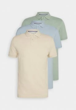 Pier One 3 PACK - Poloshirt - Mint/tan/light Blue 11 Pier One 3 PACK - Poloshirt - Mint/tan/light Blue -Pier One Store 32306465451b49b68887f2f3443fe714