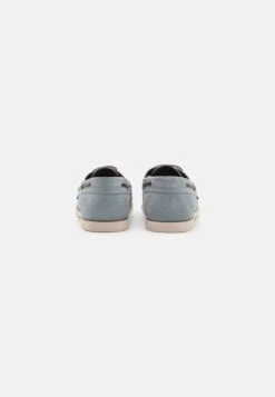 Pier One LEATHER UNISEX - Bootsschuh - Light Blue -Pier One Store 38a5e66a7c314c5d9ef54a801fa7a47d