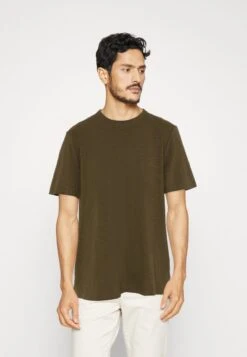 Pier One 5 PACK - T-Shirt Basic - Mint/off-white/khaki -Pier One Store 42f6253d8bf64a56bd8f923f6738933f
