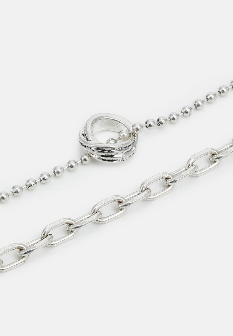 Pier One UNISEX 2 PACK - Halskette - Silver-coloured 3 Pier One UNISEX 2 PACK - Halskette - Silver-coloured – Bild 3