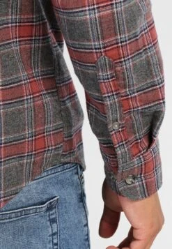 Pier One Hemd - Grey/coral -Pier One Store 551953d0ad2d49119280dd58cb3b0bb3