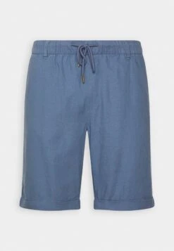 Pier One LINEN BLEND DRAWCORD SHORTS - Shorts - Blue 9 Pier One LINEN BLEND DRAWCORD SHORTS - Shorts - Blue -Pier One Store 609305b411ae4fd897e85e7620e5b545 1