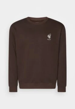 Pier One Sweatshirt - Dark Brown -Pier One Store 6301392f58bf4ec28c7deb55a4944195 1