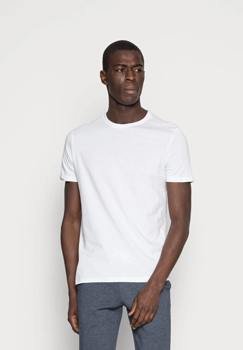 Pier One 3 PACK - T-Shirt Basic - White/black/light Grey 2 Pier One 3 PACK - T-Shirt Basic - White/black/light Grey – Bild 2