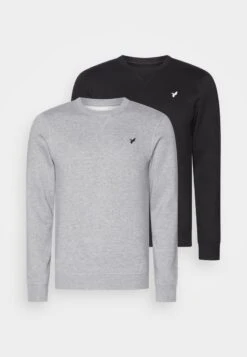 Pier One Store 15 Pier One Sweatshirt - Black/mottled Grey