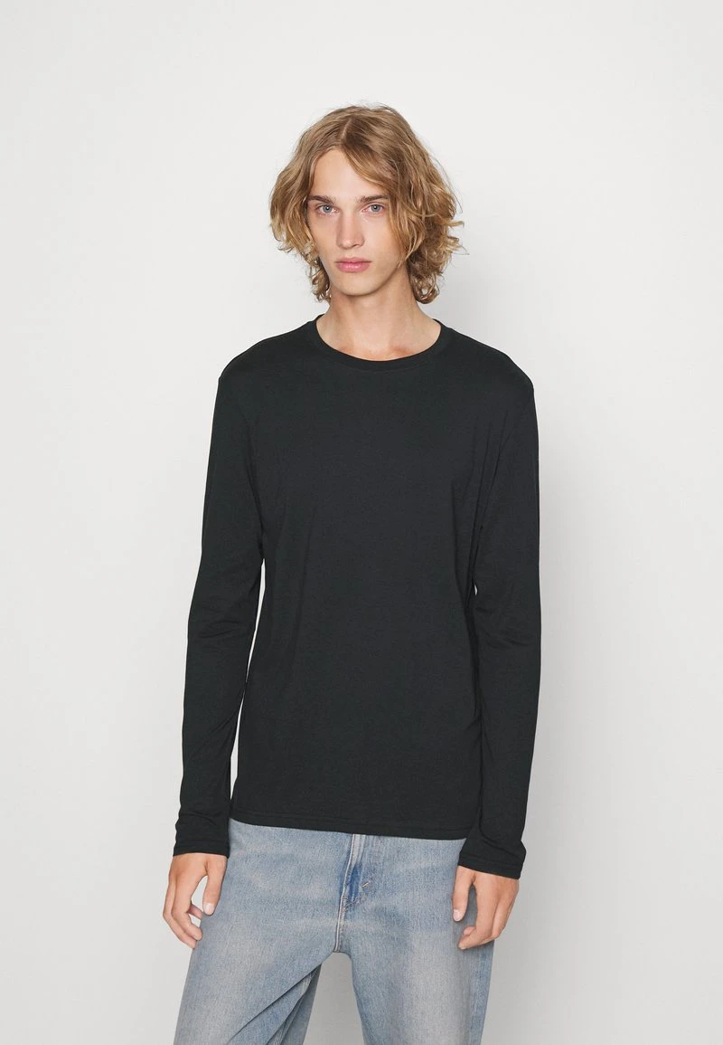 Pier One 5 PACK - Langarmshirt - White/dark Blue/black 2 Pier One 5 PACK - Langarmshirt - White/dark Blue/black – Bild 2