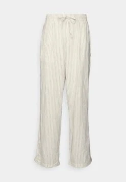 Pier One DRAWCORD TROUSERS - Stoffhose - Off-white -Pier One Store 976f1ac0d05743c092e5a017af8c58d1