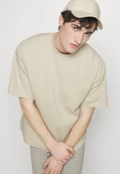 Pier One T-Shirt Basic - Beige -Pier One Store 9ec49de4e17d477cafc4f77aa4f6354c