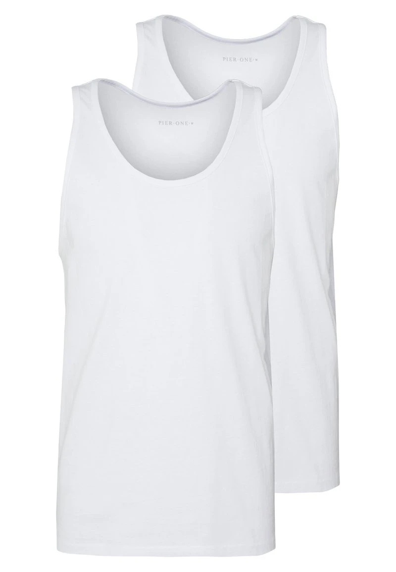 Pier One 2 PACK - Top - White 1 Pier One 2 PACK - Top - White