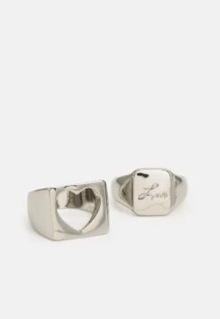 Pier One 2 PACK - Ring - Silver-coloured 8 Pier One 2 PACK - Ring - Silver-coloured -Pier One Store abbca4efc31e4d28b6ce8aed47ac97f3