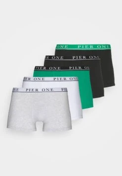 Pier One 5 PACK - Panties - Light Grey/black/green -Pier One Store ac4ea445403a464ab9e6853b97721d62