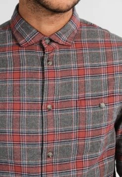 Pier One Hemd - Grey/coral -Pier One Store aec58b86fdd04742b8391be56b121545