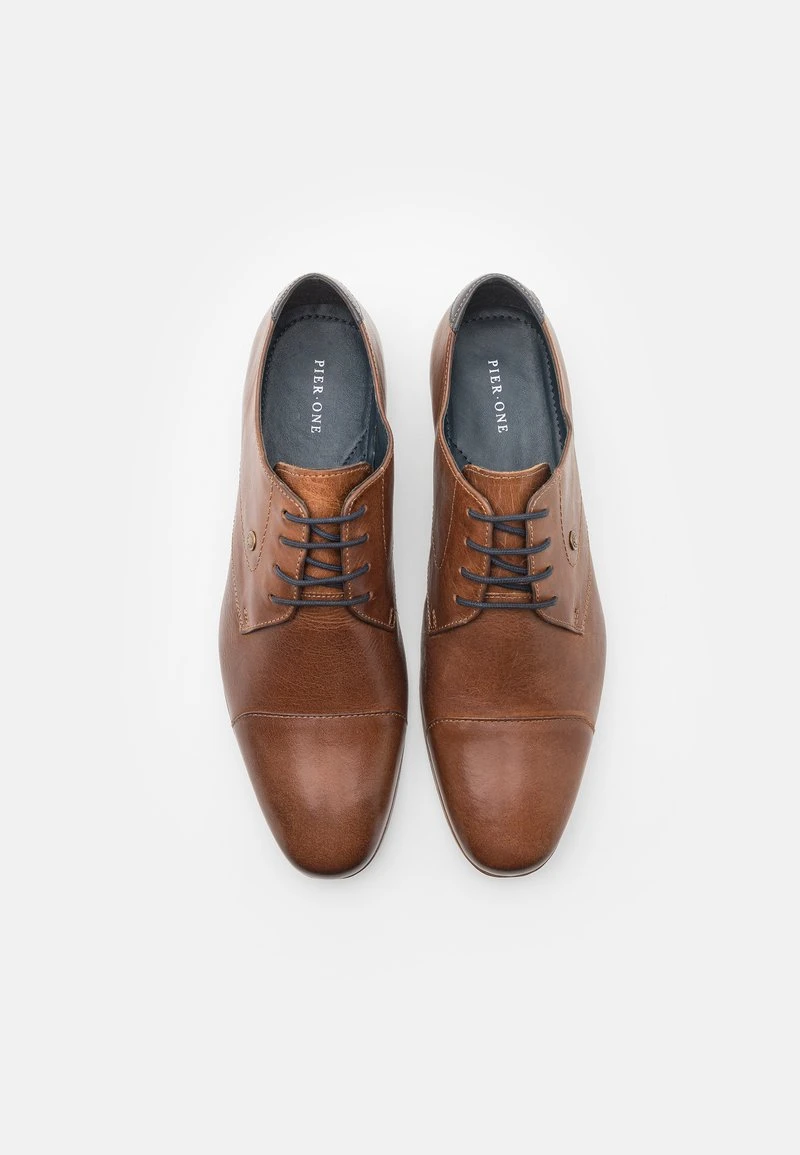 Pier One LEATHER - Schnürer - Camel 4 Pier One LEATHER - Schnürer - Camel – Bild 4