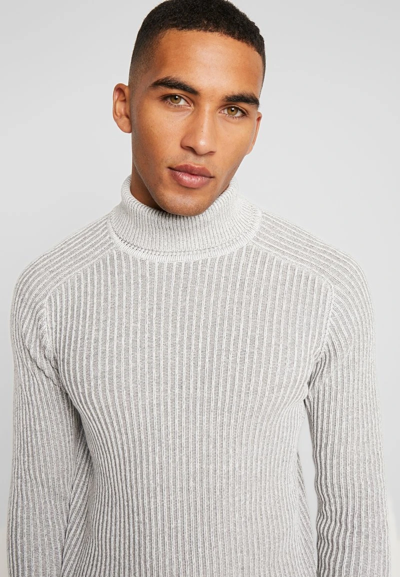 Pier One Strickpullover - 111 - Mottled Light Grey 4 Pier One Strickpullover - 111 - Mottled Light Grey – Bild 4