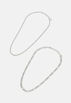 Pier One SET - Halskette - Silver-coloured 11 Pier One SET - Halskette - Silver-coloured -Pier One Store dc536fad5c54433bbebbb500401f9c06