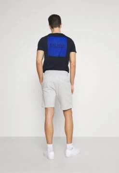 Pier One 2 PACK - Shorts - Mottled Light Grey/dark Blue -Pier One Store e60f7b3fdabf4ebdaf4ab507e95d2596