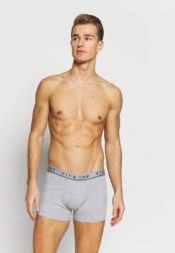 Pier One 5 PACK - Panties - Dark Blue/mottled Grey -Pier One Store e7caeaa5acd24759bda5c052f66c01a6 1