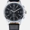 Pier One Uhr - Black/silver-coloured